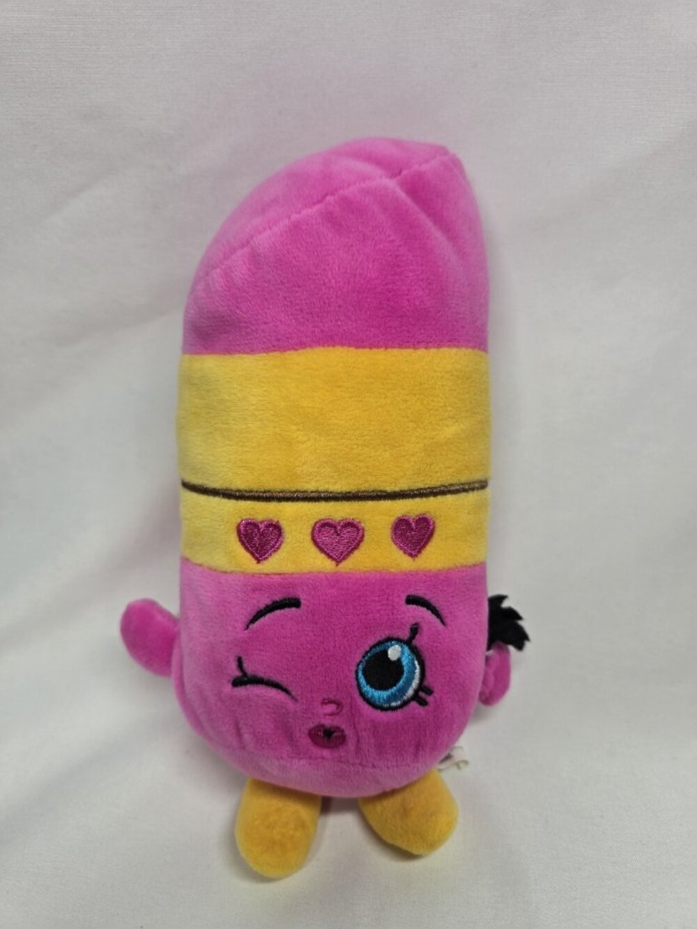 Shopkins Lippy Lipstick Plush Stuffed Toy Moose 2013 Stuffed Toy